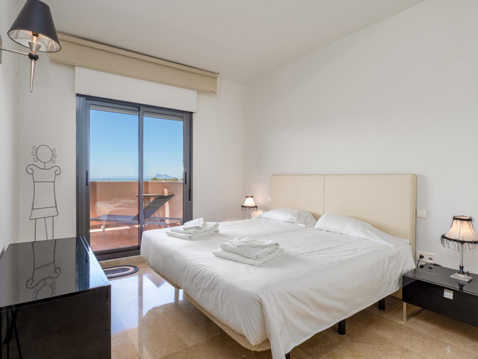 2055-Superb 2Bedrooms Apt, Gibraltar And Sea View Manilva Buitenkant foto