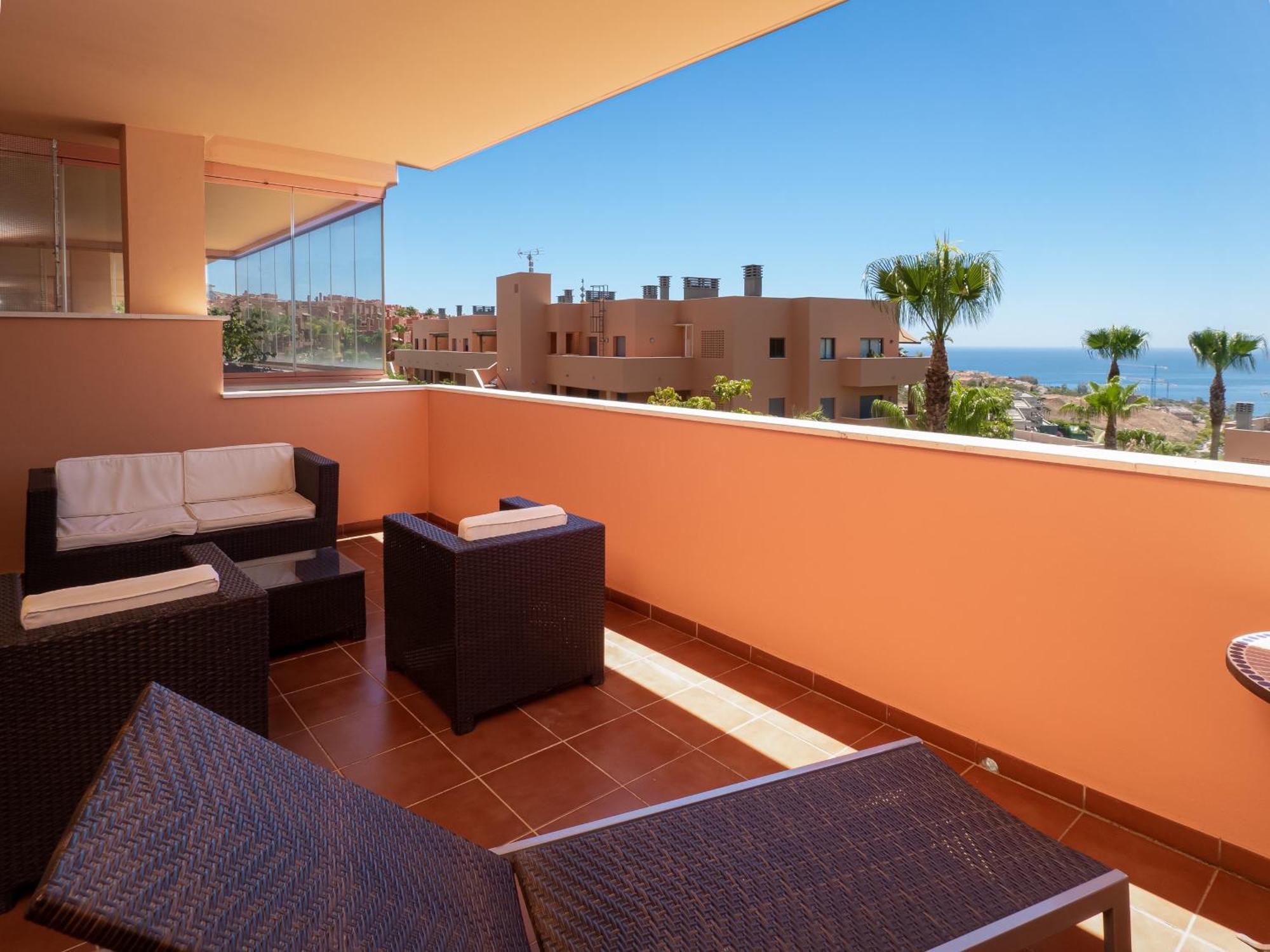 2055-Superb 2Bedrooms Apt, Gibraltar And Sea View Manilva Buitenkant foto